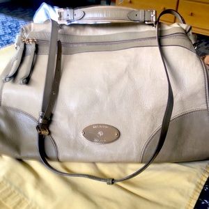 Mulberry large bag with top handle and strap with several pockets, excellent